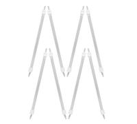 GARIOUANS Tube Chauffant en Quartz Infrarouge Blanc, Élément Chauffant Tubulaire en Céramique, Installation Facile, pour Réunions Hivernales, Lot de 8 Pièces
