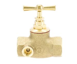 GARIS R4223 - Robinet d'arrêt avec purge FF 3/4"