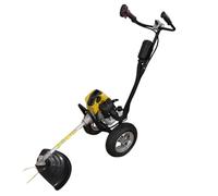 GARLAND Best 901 TG-V25 Débroussailleuse à essence 51,7 CC avec roues, 1,5 kW, guidon réglable, lame 255 mm, faible niveau de vibration
