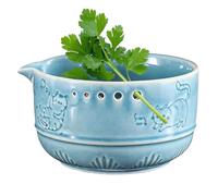 Garlic Grater Bowl | 2-in-1 Manual Cat Pattern Onion Grinding Tool | Ginger