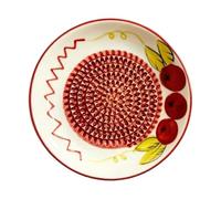 Garlic Grinder - Ceramic 2-in-1 Plate, Ginger Paste Dish | Salad Tool