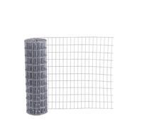 Garmix Clôture martre Fil de volière Grille de soudage galvanisée 25 x 50 mm (50cm, 5m, 2,1mm)