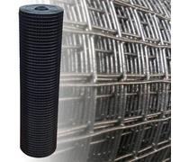 Garmix Grillage Volière & Cage Oiseaux noir | Fil de Volière Maillage 19x19mm (150cm x 15m x 1,45mm)