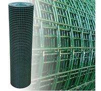 Garmix Grillage Volière & Cage Oiseaux Vert | Fil de Volière Maillage 19x19mm (150cm x 15m x 1,45mm)