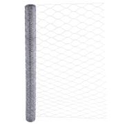 Garmix Treillis Hexagonal | Grillage Clôture pour Poulailler Lapin Enclos Parc Jardin | Fils de Fer 0,7 mm galvanisé, Maille 50mm (50cm x 50m)