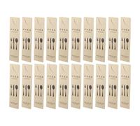Garneck 100 Pièces Housse à Couverts en Papier Kraft pour Banqu et Fête | Contact Direct Coutellerie, Anti-poussière et Renforcée, pour Fourchettes de Table Lors de Banquet