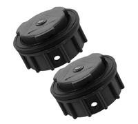 Garneck 2 Pièces Bouchon de Vidange 660l, Plastique Noir | Pièce de Rechange Étanche, Montage Rapide, Conception Épaissie, pour Conteneur 660l et Zones Extérieures