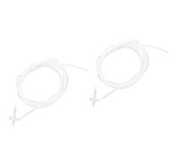 Garneck 2 Pièces Tube D’extension pour Mousse Polyuréthane en Plastique, | Tube de Buse Époxy, Applicateur Pratique et Polyvalent, Forme Spéciale, pour Pulvérisateur