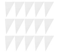 Garneck 50 Pièces Blanc Sachet Résistant de Coulis Hdpe, Carrelage | Poche à Joint pour Maçonnerie, Application Facile du Mortier, Résistante aux Déchirures et Perforations