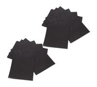 Garneck 60pièces Serviettes Papier Noires Jetables pour Anniversaire Mariage Fête Cocktail Décor Élégant et Absorbantes
