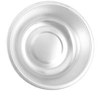 Garneck Bassine Ronde en Aluminium 26 Cm, Bol Multifonctionnel pour Légumes et Riz, Cuvette Alimentaire Épaisse, Accessoire la Cuisine pour Lavage et Préparation des Aliments