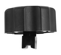 Garneck Bouton Étoile de Serrage pour Parasol de Terrasse, Noir | Pièce de Remplacement à Fixation Manuelle, Plastique et Métal, 5,4x5,4x4cm, pour Usage Extérieur