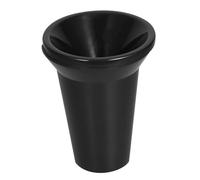 Garneck Crachoir à Vin Noir Compact et Portable en PP Rond Surface Lisse Délicate, pour Bars et Restaurants Lors de Dégustations ou Fêtes