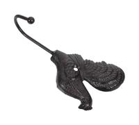 Garneck Crochet Mural en Fer de Poule Style Ferme Rétro et Animalier Crochet Porte-serviettes Robuste et Décoratif, pour Entrée et Patios