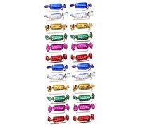 Garneck Faux Bonbon Geant 96 Pièces Faux Bonbons De Noel Décor Rétro s De Noël Décor De s Tourbillon Ornement De Sucette De Noël s Suspendus De s Vintage Canne De Noel