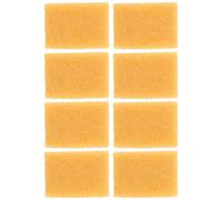 Garneck Gomme à Effacer en Caoutchouc-colle Jaune Ronde 8 Pièces