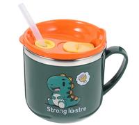 Garneck Gourde Garçon et Filles Inox Paille 250ml en Acier Inoxydable et Pp avec Couvercle, Sécurité pour Garçon et Filles, pour Sports en Plein Air et Conduite Longue Distance