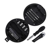 Garneck Kit D'outils de Réparation pour Pneus 20 Pièces pour Rangement Organisé en Acier au Carbone et Plastique Multifonction pour Bricoleurs et Professionnels et Bricoleurs et