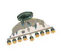 Garneck Lot De 9 Chandeliers Élégants De Style Victorien pour Décorations De Hanoukka