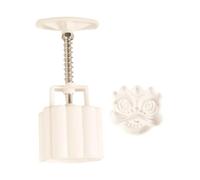 Garneck Moule à Cake Insert Lionceau en PP Blanc, Facile à Manipuler et Nettoyer, Feuille Incluse, Préparation de Gâteaux de Lune pour Fêtes Traditionnelles
