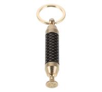 Garneck Perforatrice de Cigare en Alliage de Zinc Porte-clés Pratique, Outil Portable pour Trous Propres, pour Voyages et Usage Extérieur