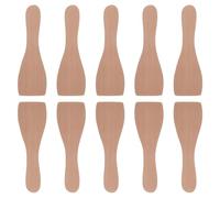 Garneck Petite Spatule Droite 10 Pièces en Bois Cuisine