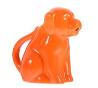 Garneck Pichet à Lait en Céramique Animalier Poignée, Accessoire Cuisine Pratique Service de Sauce Lait, Design Cartoon Original