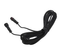 Garneck Rallonge Noire Lampe Solaire Extérieure pour Double à 5m Cœur