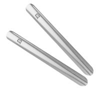 Garneck Ramasse Miette de Table en Acier Inoxydable 2pcs, Grattoir à Miettes Portable et Facile à Transporter pour Maison et Restaurant