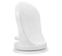 Garneck Repose-pieds Lavage Blanc Antidérapant Mural Ventouses, Accessoire Pieds Pratique des Rasage de Salle de Bain pour et Adapté aux Surfaces Lisses, pour Personnes Fragiles et