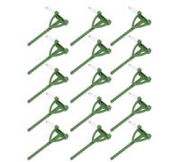 Garneck Set de Épingles à Ornement Mariage en Plastique Mariage Lot de 100 Forme Triangulaire T, Broche Boutonnière Design Simple et Fait Main pour Fête et Banquet