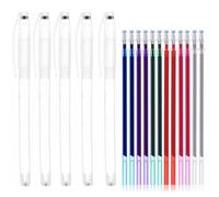 Garneck Stylo Marqueur à Encre Soluble pour Tissus, Confortable et Portable, pour Marquage et Couture, Set de 1 Stylo à Pointe Fine pour Dessin Précis Couleur Aléatoire