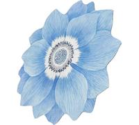Garneck Tapis de Fleur pour Chambre et Salon, Tapis Décoratif Chic en Fibre de Polyester Fonction Antidérapante, pour Usage Quotidien