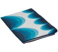 Garnier-Thiebaut KALEIDOSCOPE Taie d'Oreiller, Coton, Bleu, 63 x 63 cm