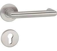 Garniture coupe-feu NW-443-1 en acier inoxydable 60 pour épaisseur de paroi 42-78 mm, PZ rond DIN gauche / droite