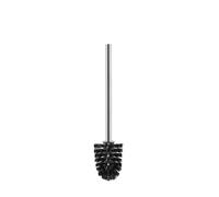 Duravit Karree brosse wc à visser chrome-verre 0099571000