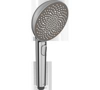 Hansa Aurelia - Set pomme de douche, barre et flexible, 3 jets, acier brossé 4717012080