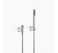 Dornbracht CL.1 Set de douche avec raccord mural coudé et support, 1 jet, 27809985-00,