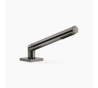 Garniture de douche flexible Dornbracht pour montage sur bord de baignoire ou de carrelage, rosace 60x60mm, 27702980-99, Couleur: foncé Platine mat