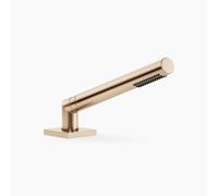 Garniture de douche flexible Dornbracht pour montage sur bord de baignoire ou de carrelage, rosace 60x60mm, 27702980-46, Couleur: Champagne brossé
