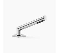 Garniture de douche flexible Dornbracht pour montage sur bord de baignoire ou de carrelage, rosace 60x60mm, 27702980-00, Couleur: chrome