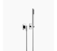 Garniture de douche flexible LULU de Dornbracht avec rosaces individuelles, 27808710-00, Couleur: chrome