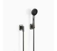 Garniture de douche LISSÉ de Dornbracht avec rosaces individuelles, flowReduce, 27803845-190010, Couleur: Chrome foncé