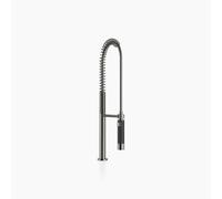 Garniture de douche professionnelle Dornbracht, rosace ronde, système anticalcaire, 27799970-99, Couleur: Dark Platinum brossé