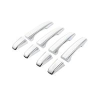 Garniture de poignée de Porte extérieure coulissante pour Land Rover Range Rover Vogue Rover Evoque Sport et Discovery 5 L405 (Conduite à Gauche Uniquement) Lot de 8 pièces