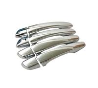 Garniture de poignée porte voiture en ABS chromé pour Peugeot 3008 GT 5008 2017 2018 Poignées de portes extérieures de voiture(1holes)