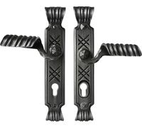 Garniture de sécurité à béquilles ALPINA PZ92, TS-70, noir passivé