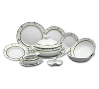 Garniture de table Menuet, rose, vert, Thun, 25 d.