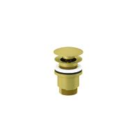 Kludi - Bonde refermable, Push-Open, or brossé 10426N0-00