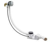 Laufen - Bonde et trop-plein pour baignoire, avec remplissage Exafill, chrome H2944580000001